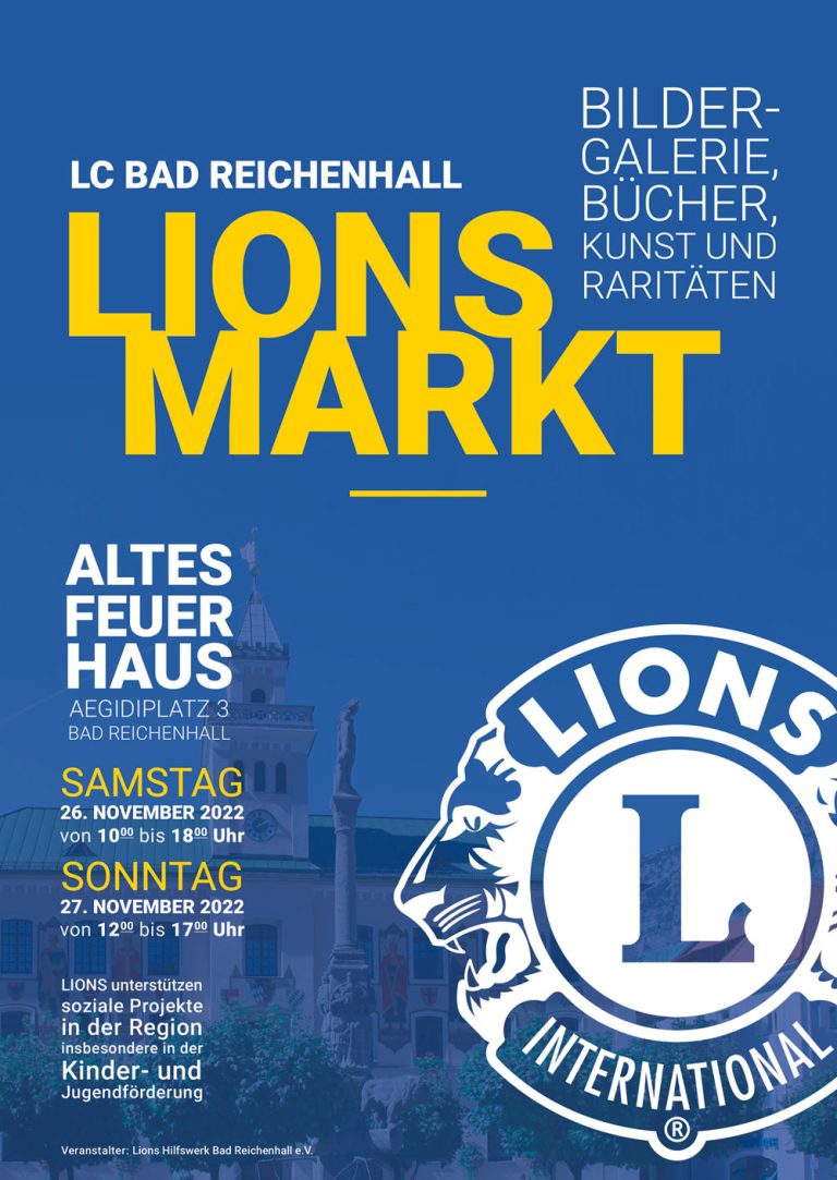 Lions Markt 2022 im Alten Feuerhaus