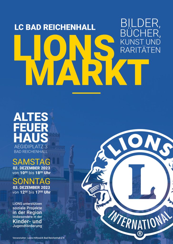 Lions Markt 2023 im Alten Feuerhaus